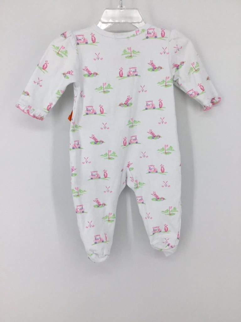 Kissy Kissy Child Size 3-6 Months Pink Sleepers