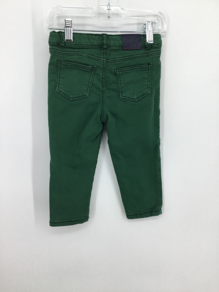 Original Marines Child Size 12-18 Months Green Solid Pants - boys
