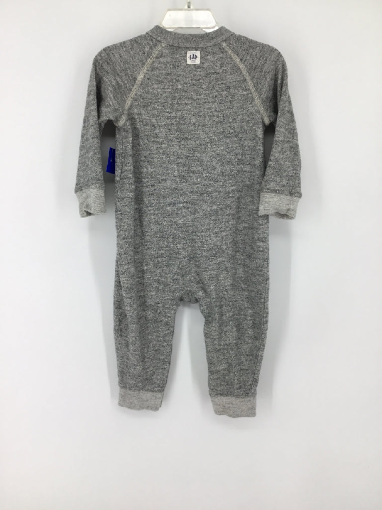 Baby Gap Child Size 12-18 Months Gray Marbled Outfit - boys