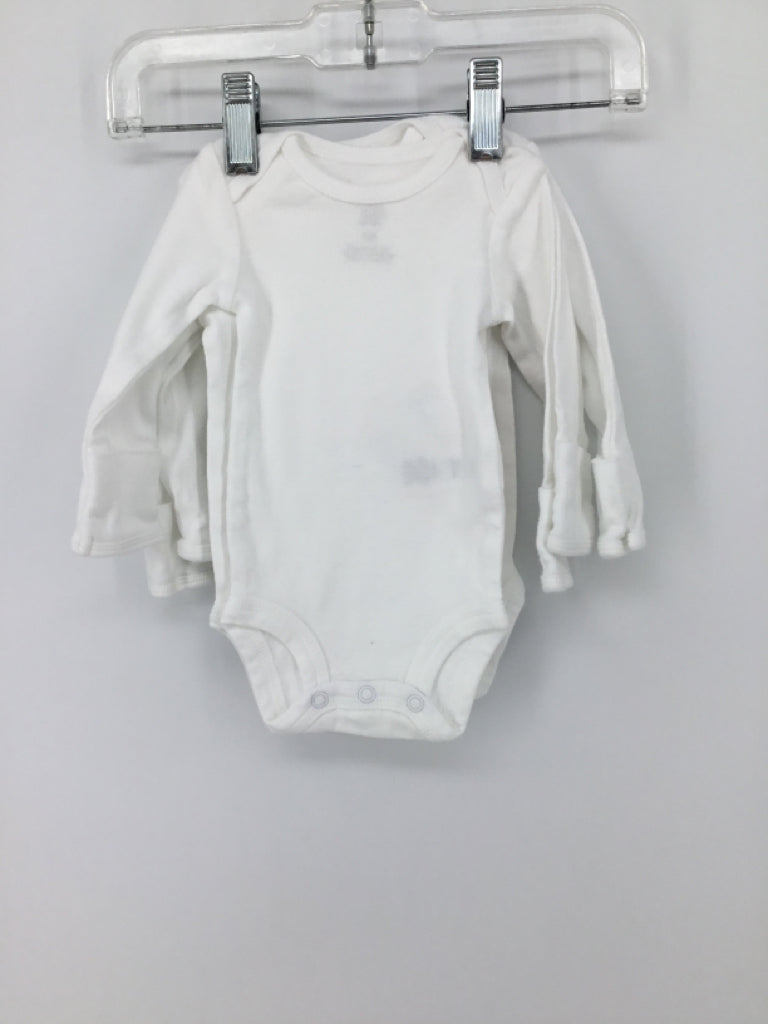 Just One You Made by Carters Child Size Newborn White Onesie