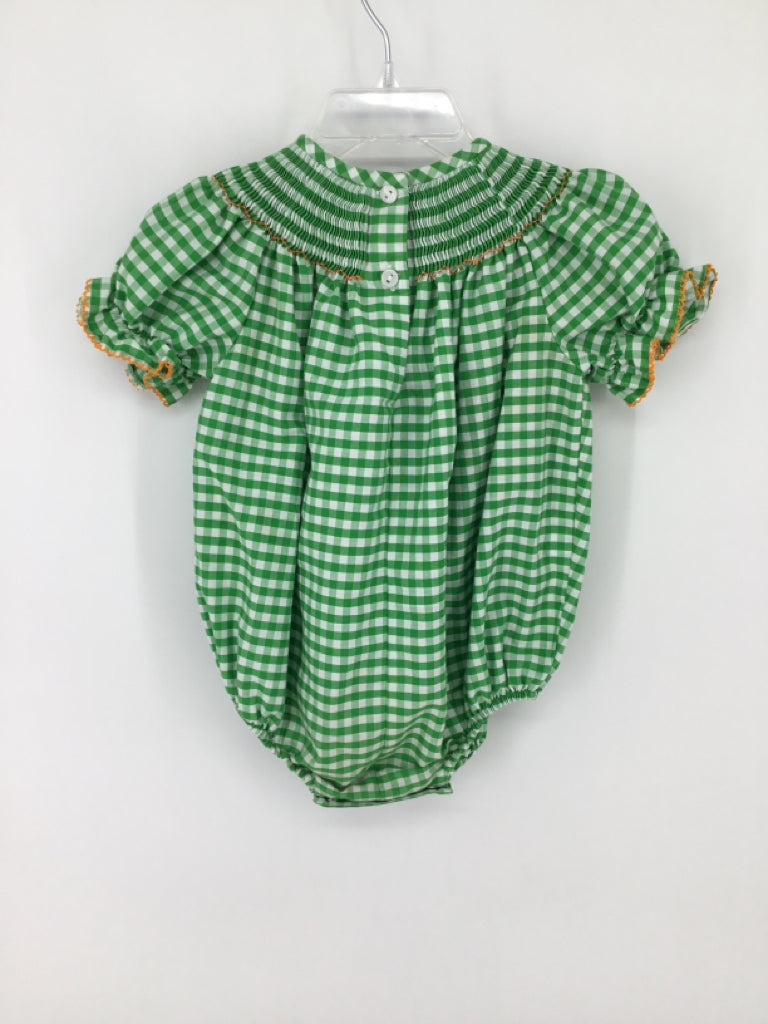 Southern Sunshine Child Size 12 Months Green Halloween Outfit