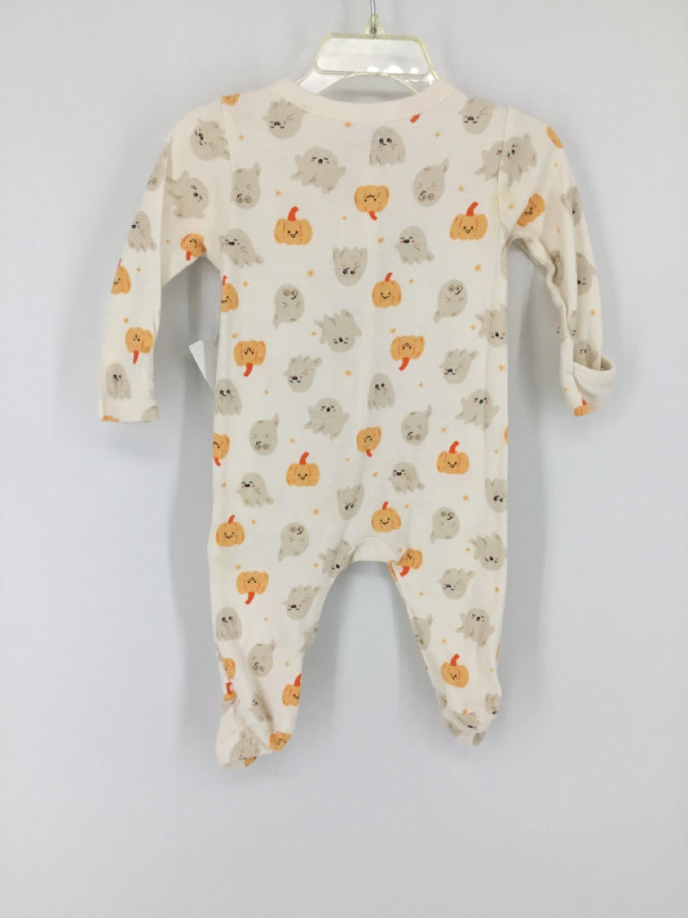 Old Navy Child Size 3-6 Months Cream Halloween Sleeper