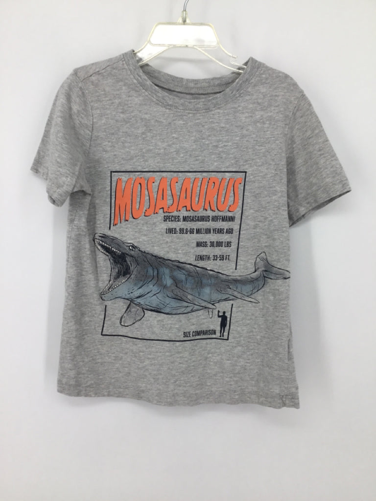 Carter's Child Size 6 Gray screen printed T-shirt - boys