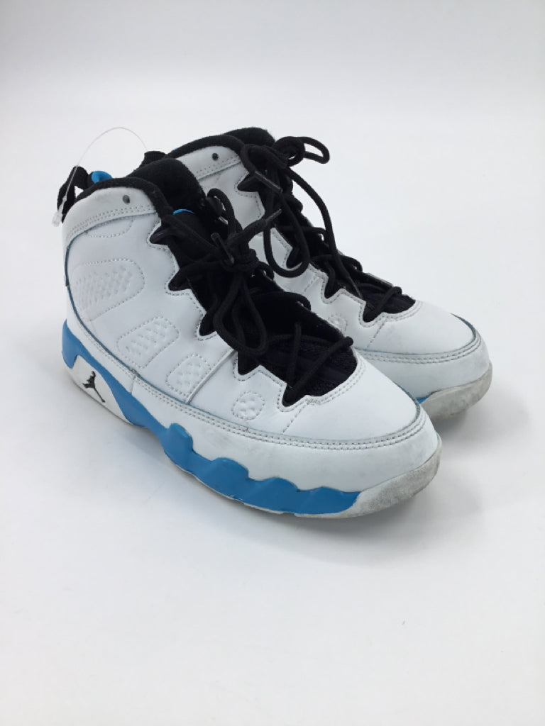Air Jordan 9 Retro GS Child Size 1 Youth White Sneakers
