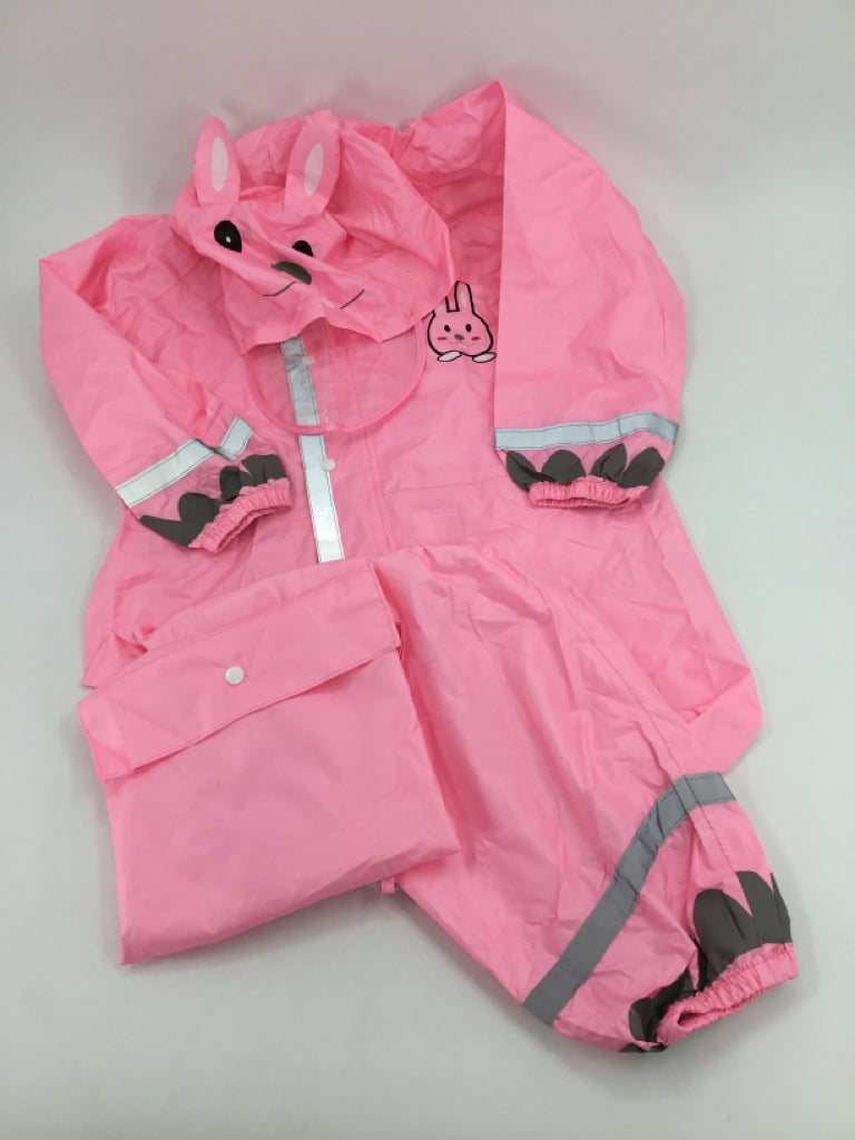 Tuffo Child Size 3 Pink Rain Suit