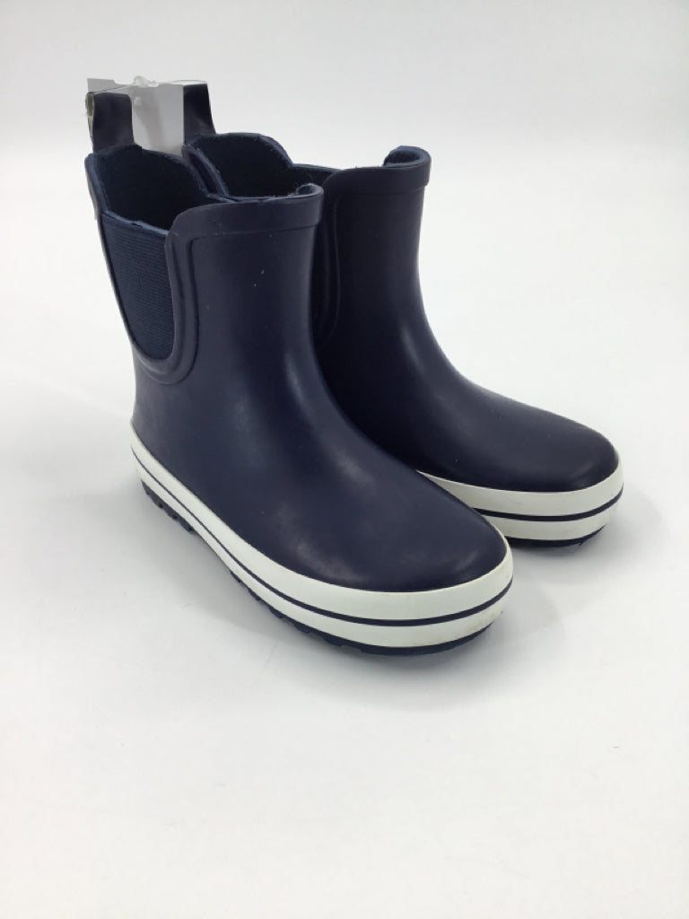 J Crew Child Size 12 Navy Rain/Snow Boots