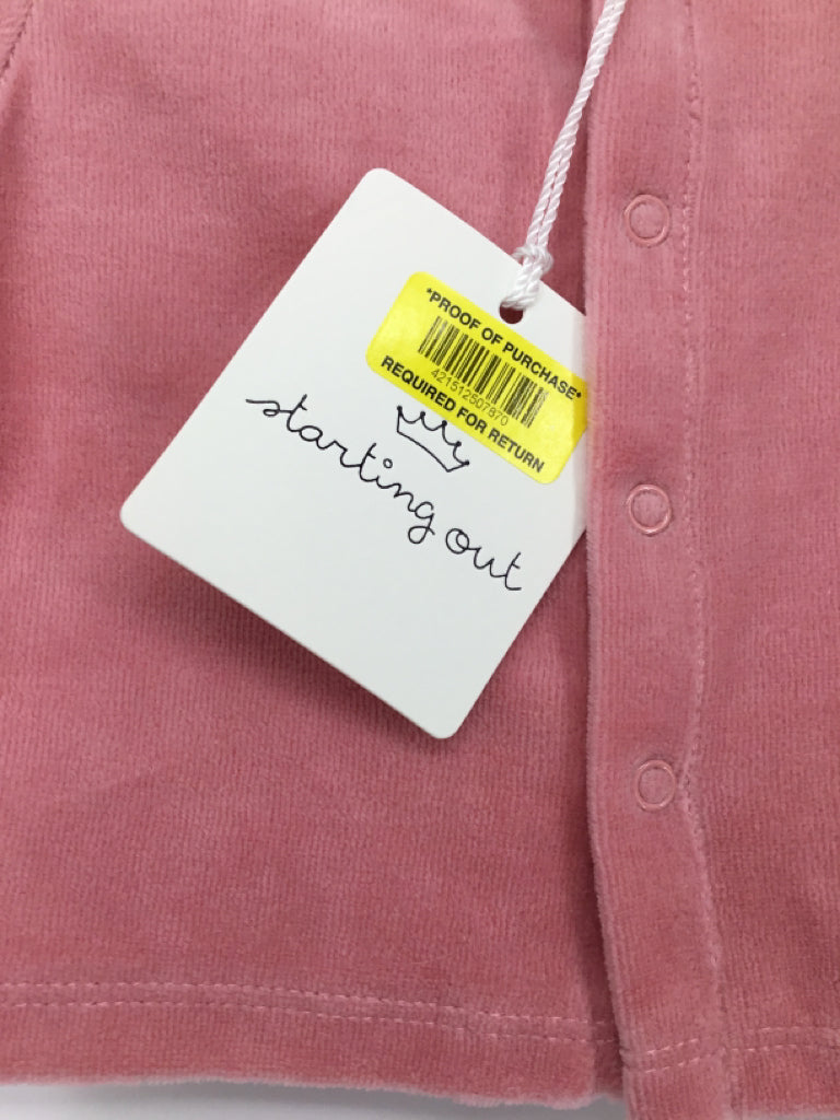 Starting Out Child Size Newborn Pink Shirt - girls