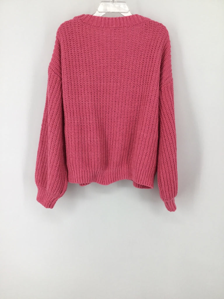 H & M Child Size 6 Pink Sweater - girls