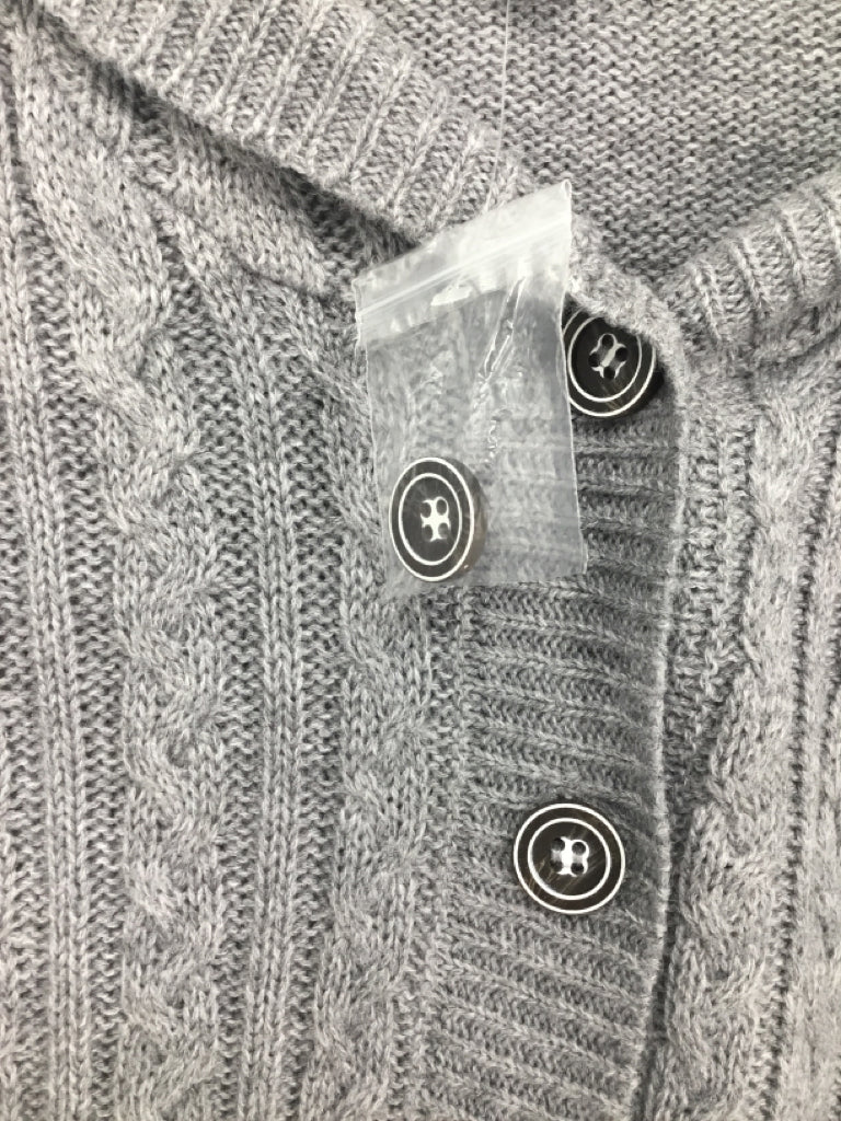 Atlas Child Size 10 Gray Solid Sweater - boys