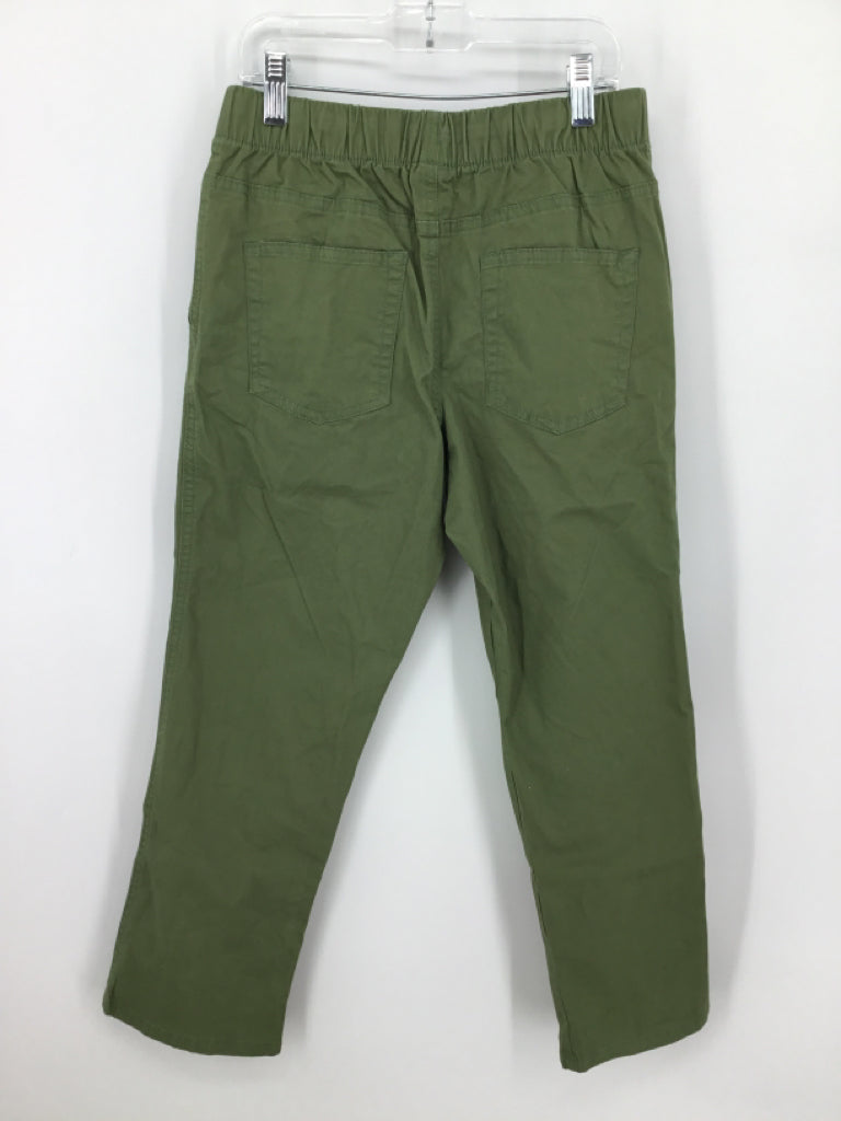 Cat & Jack Child Size 10 Green Solid Pants - boys