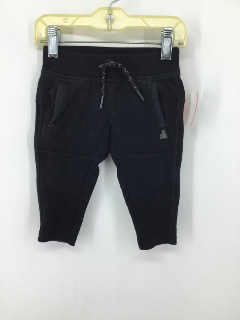 GapFit Child Size 12-18 Months Black Solid Sweatpants - boys