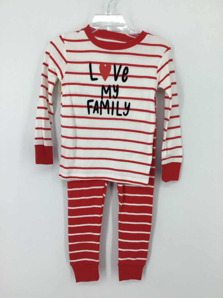 Carter's Child Size 2 Red Pajamas - girls