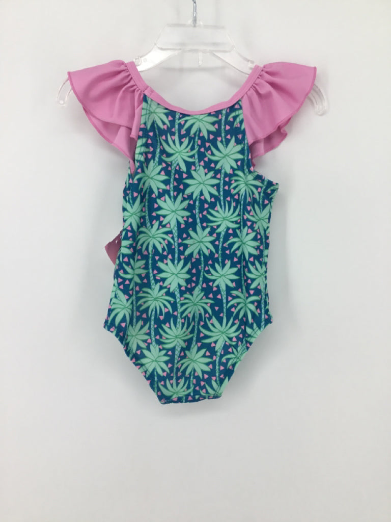 Floatimini Child Size 2 Blue Swimwear - girls