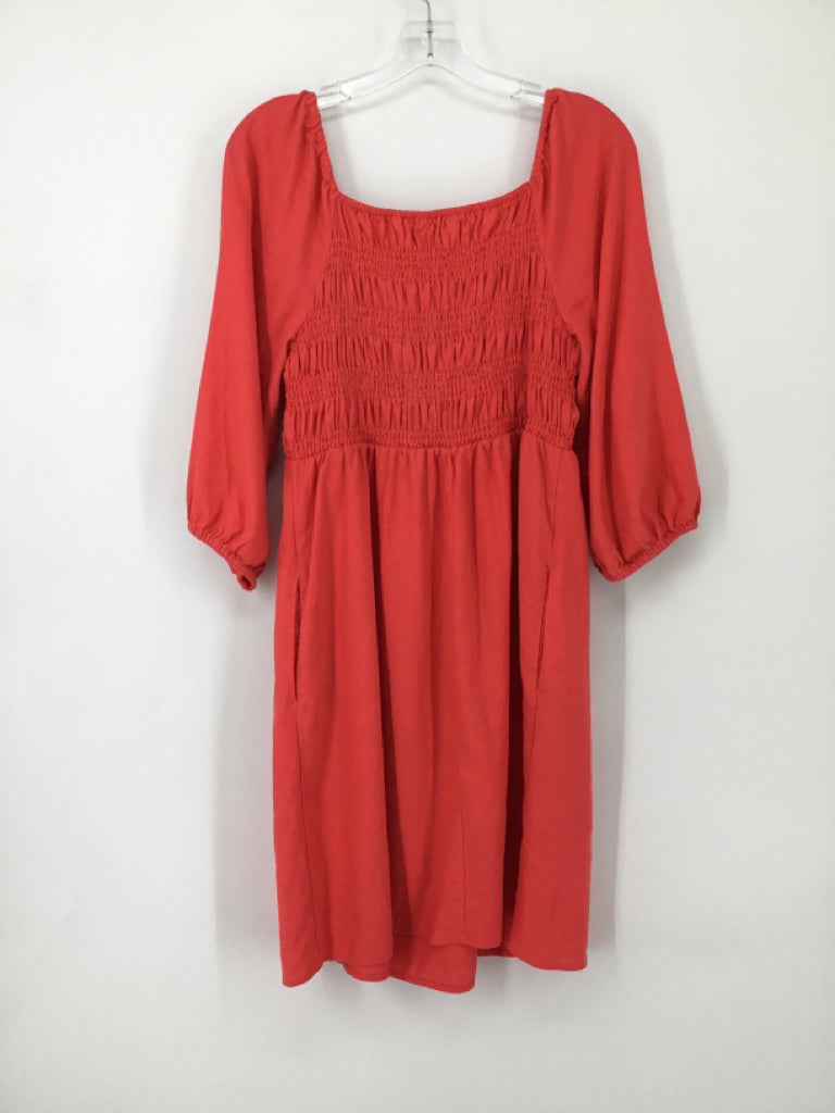 isabel Maternity Size S Linen Blend Dress - Maternity