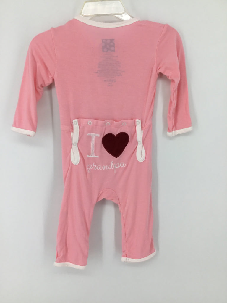 Kickee Kids Child Size 3-6 Months Pink Pajamas - girls