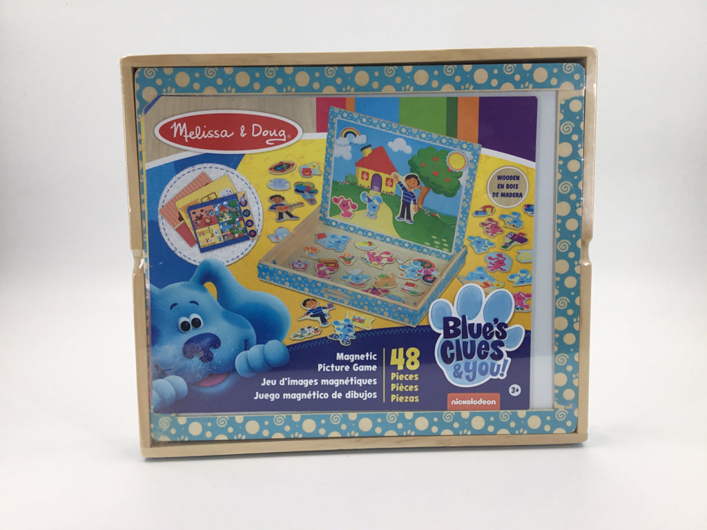 Melissa & Doug Blue's Clues & You! Magnetic Picture Game