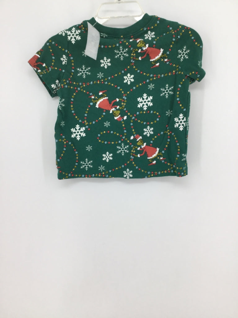 Old Navy Child Size 12-18 Months Green Christmas T-Shirt
