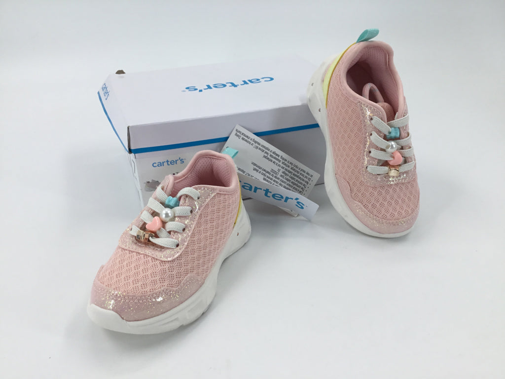 Carter's Child Size 7 Toddler Pink Sneakers