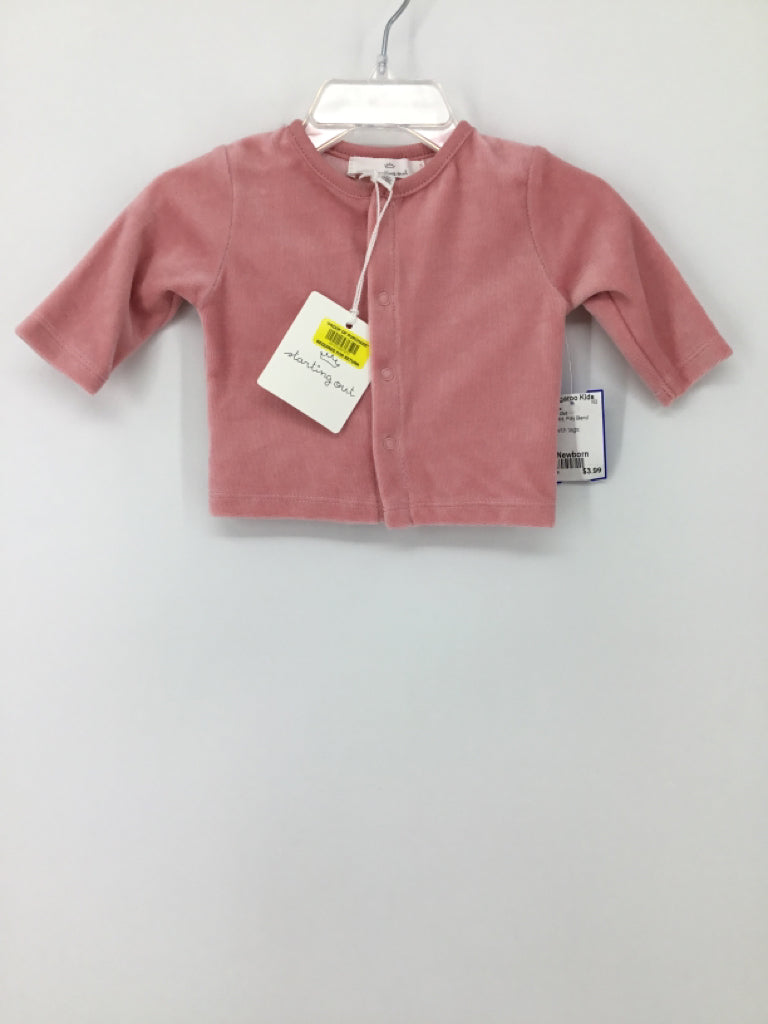 Starting Out Child Size Newborn Pink Shirt - girls