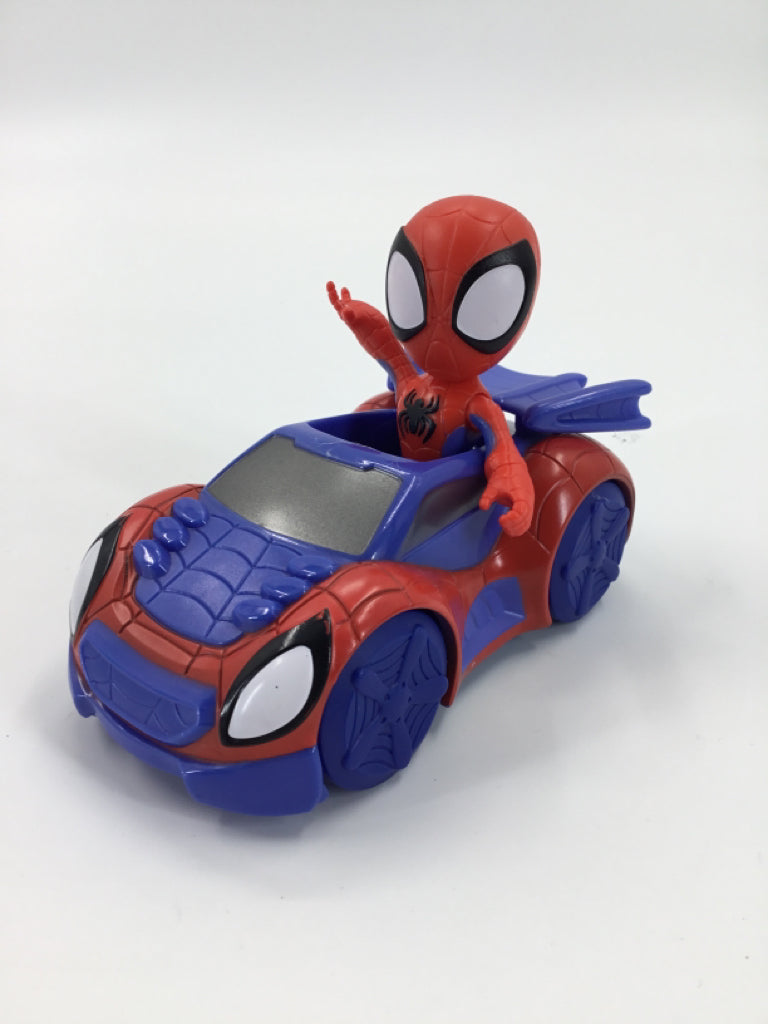Marvel Spidey & His Amazing Friends Web Crawler Car & Figure