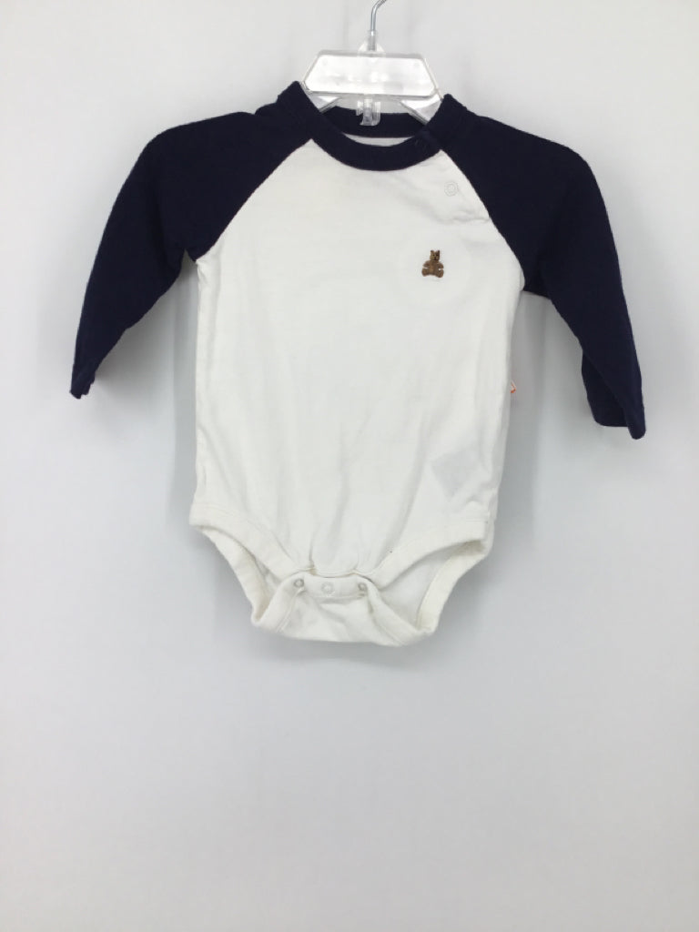 Baby Gap Child Size 3-6 Months Navy Onesie