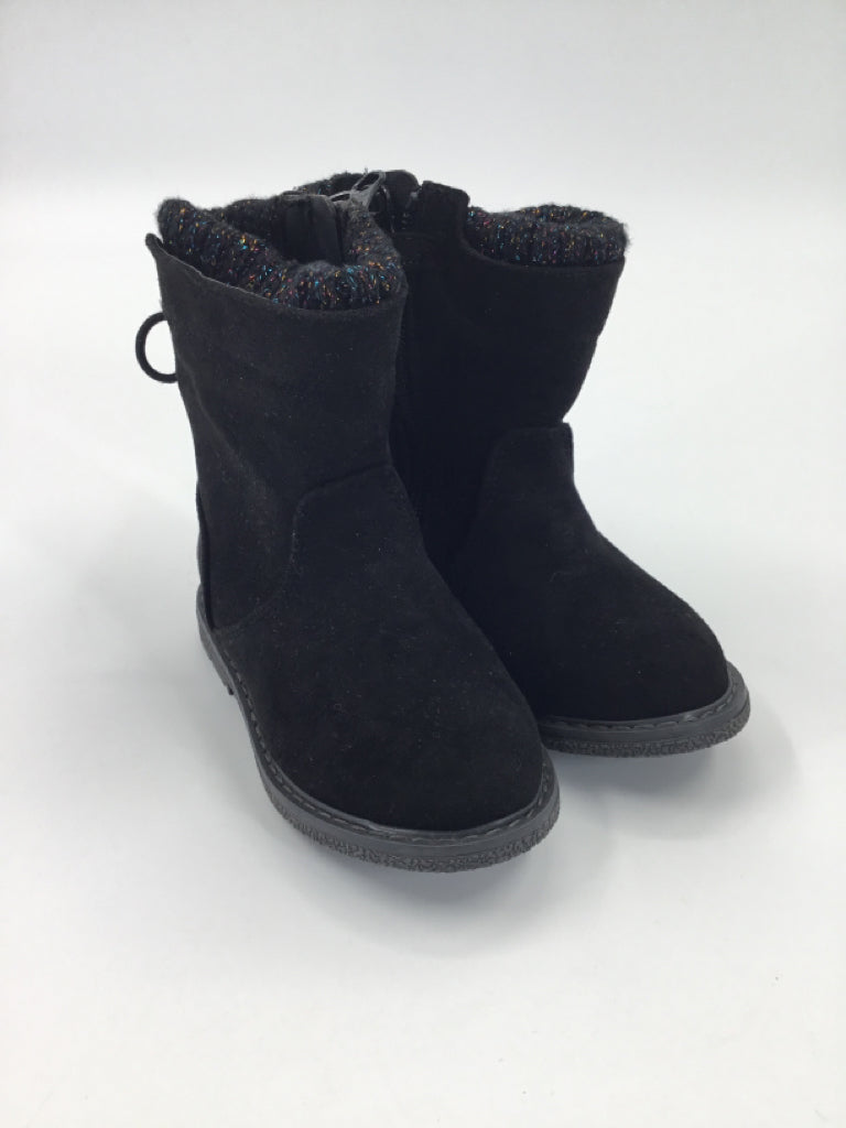 Cat & Jack Child Size 7 Toddler Black Boots