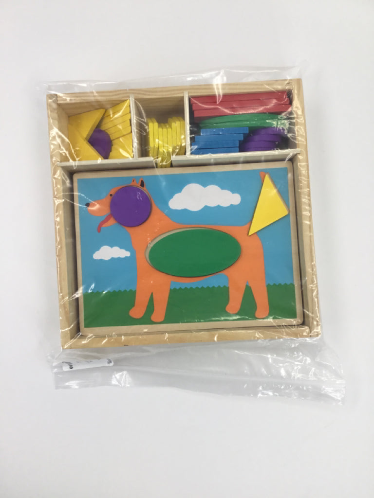 Melissa & Doug Beginner Pattern Blocks