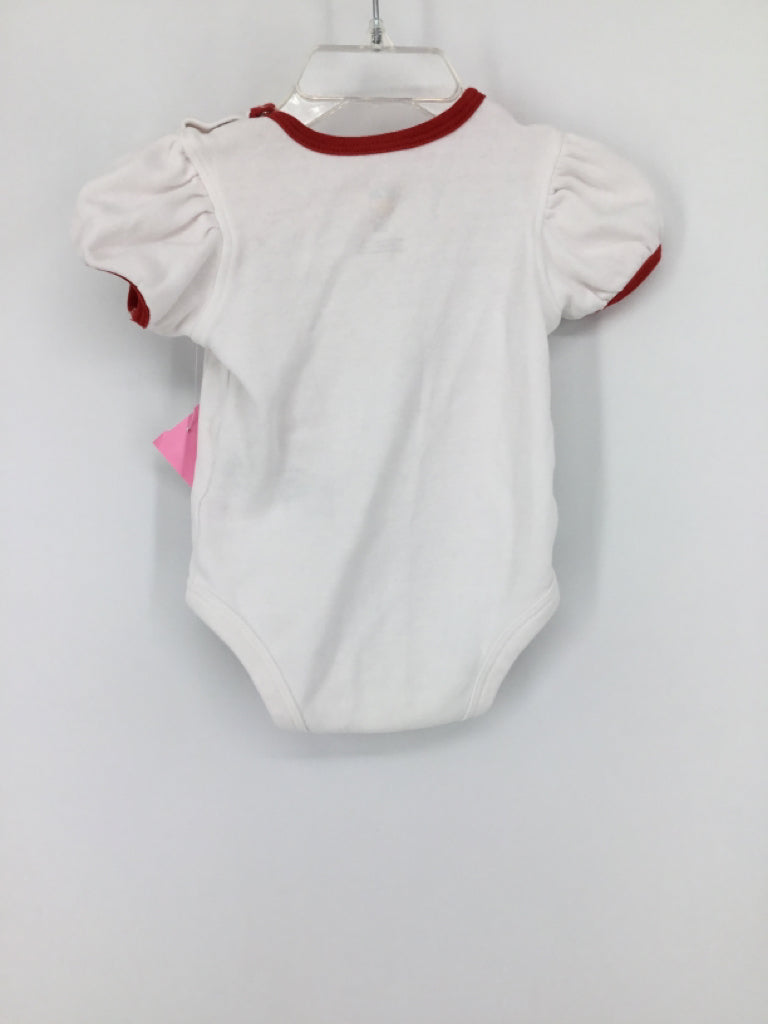 NFL Child Size 3-6 Months Red Onesie