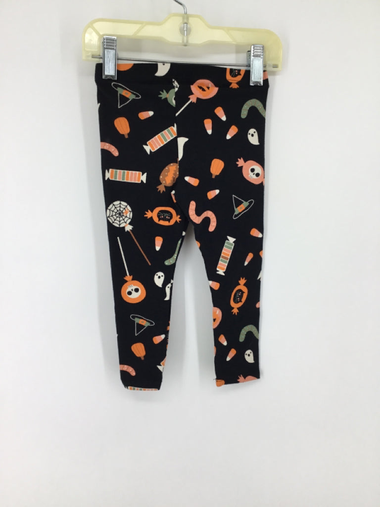 Cat & Jack Child Size 2 Black Halloween Pants