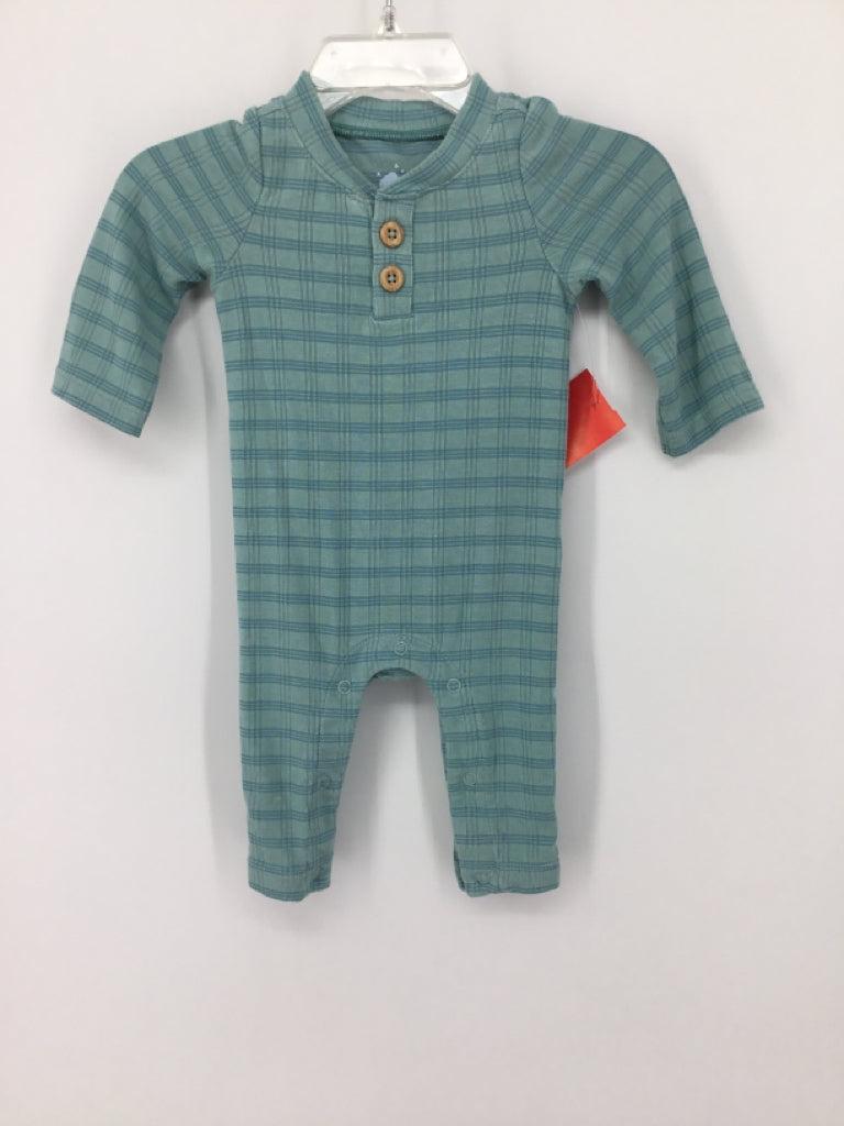 cloud island Child Size Newborn Blue Stripe Outfit - boys