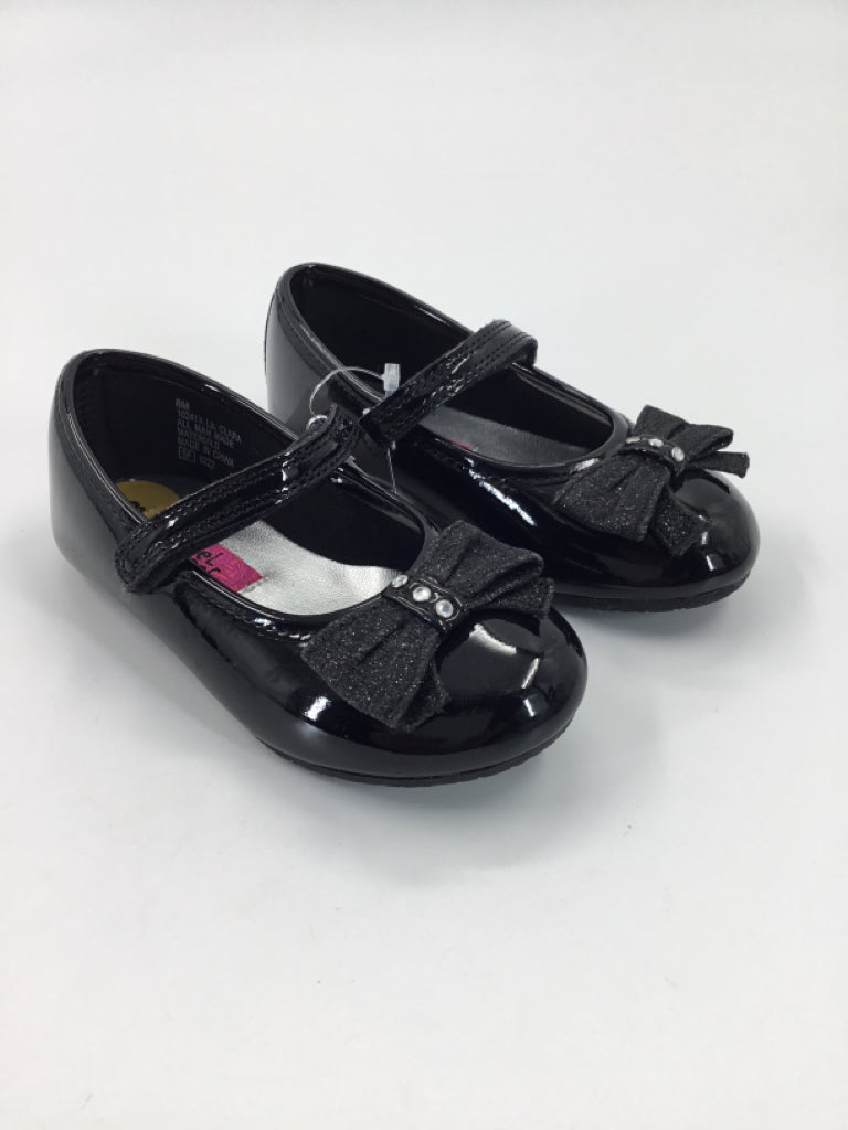 Rachel Shoes Child Size 8 Toddler Black Dress Shoes