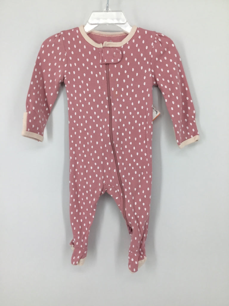 cloud island Child Size 3-6 Months Pink Sleepers