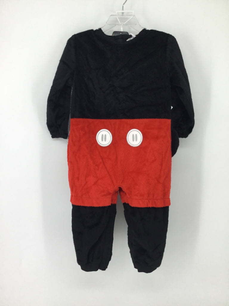 Disney Child Size 12-24 Months Red Mickey Mouse Halloween Costume