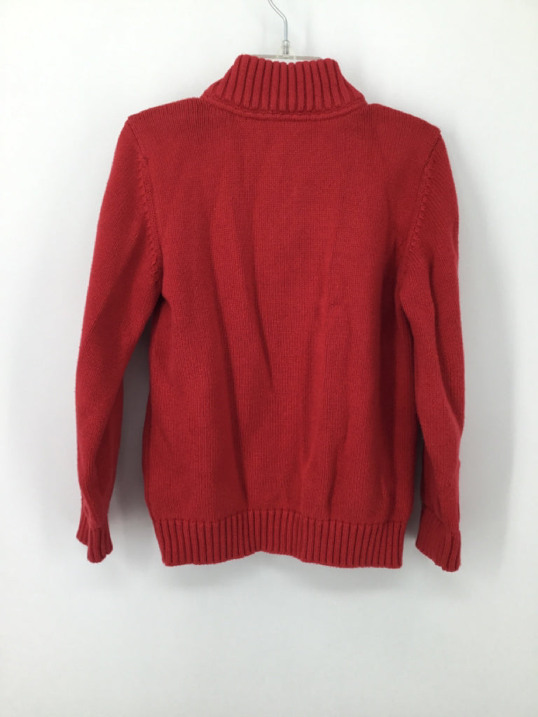 Carter's Child Size 5 Red Solid Sweater - boys
