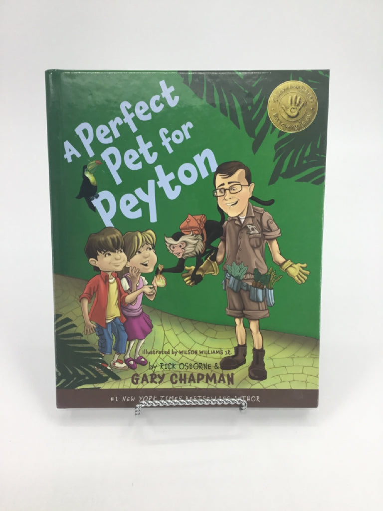 A Perfect Pet For Peyton Hardback  Book