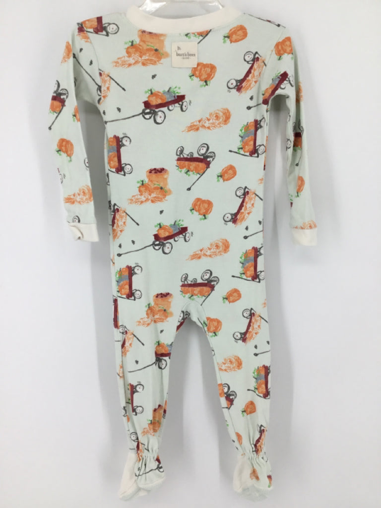 Burt's Bees Baby Child Size 18 Months Blue Halloween Sleeper