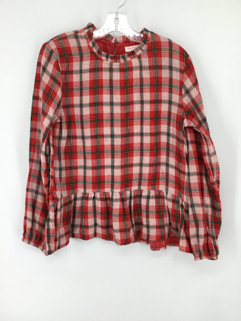 Cat & Jack Child Size 10 Red Shirt - girls