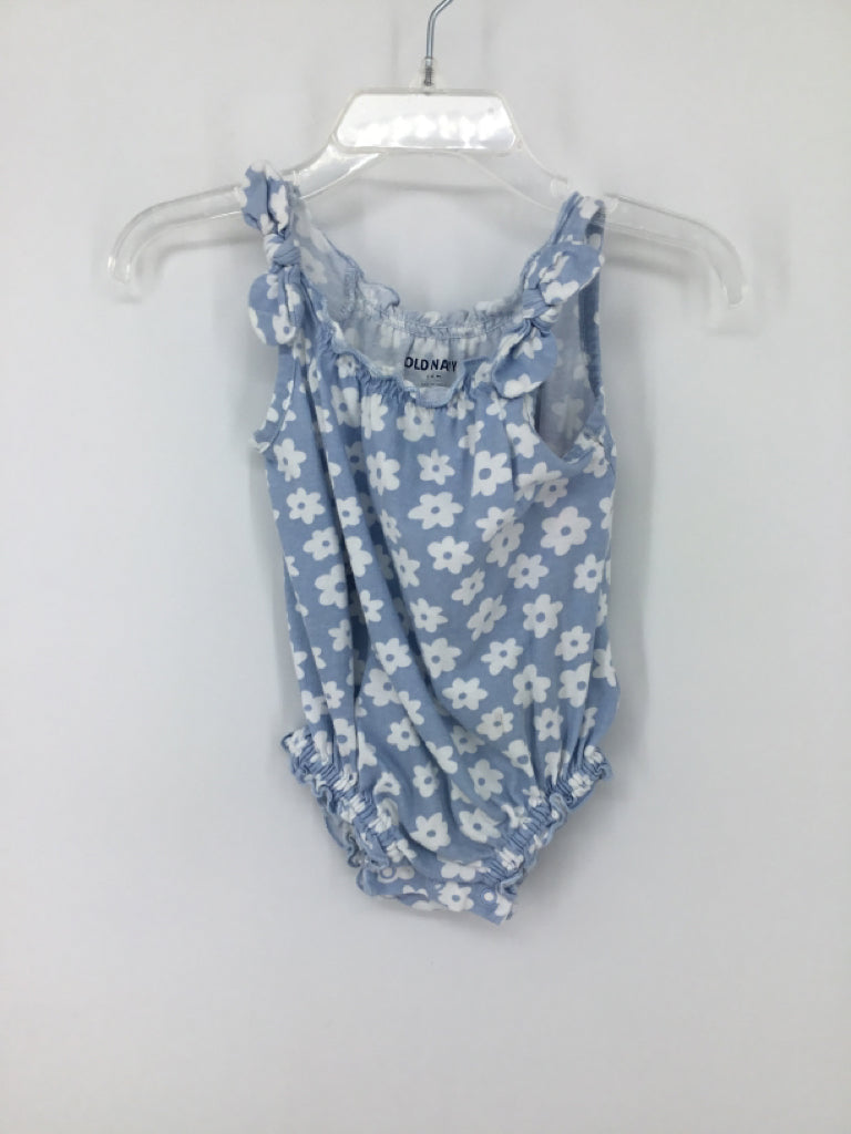Old Navy Child Size 3-6 Months Blue Outfit - girls