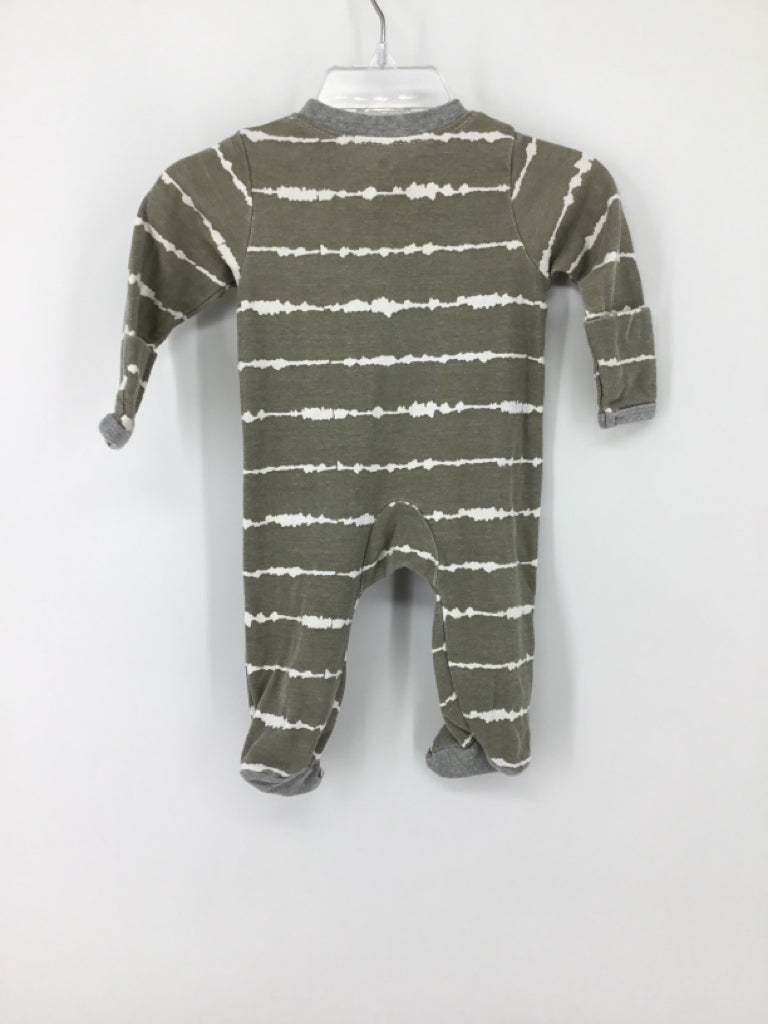 Honest Baby Clothing Child Size Newborn Gray Sleepers