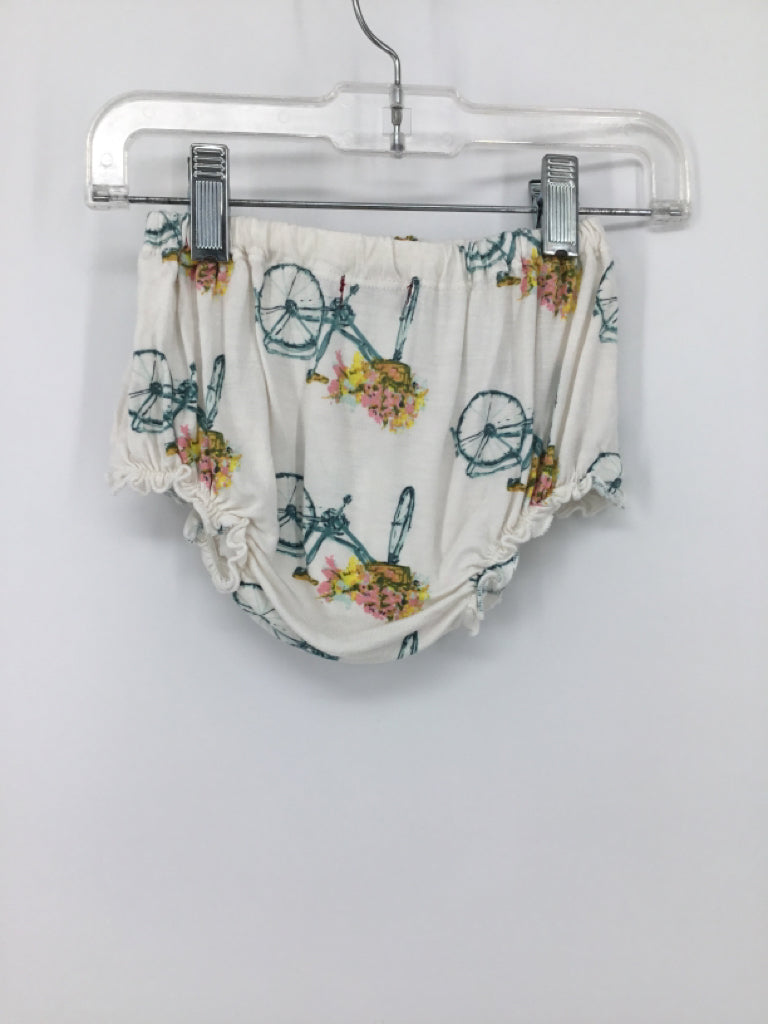 Milkbarn Child Size 6-12 Months White Bloomers - girls