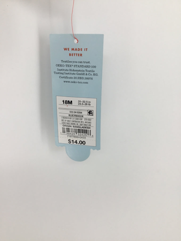 Cat & Jack Child Size 18 Months Multi-Color Plaid Shirt - boys