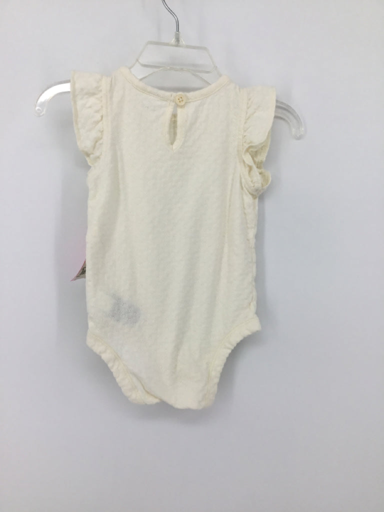 Old Navy Child Size 3-6 Months Cream Onesie