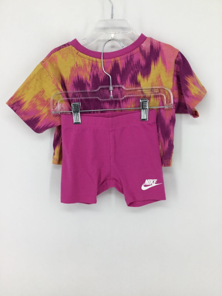 Nike Child Size 2 Pink Outfit - girls