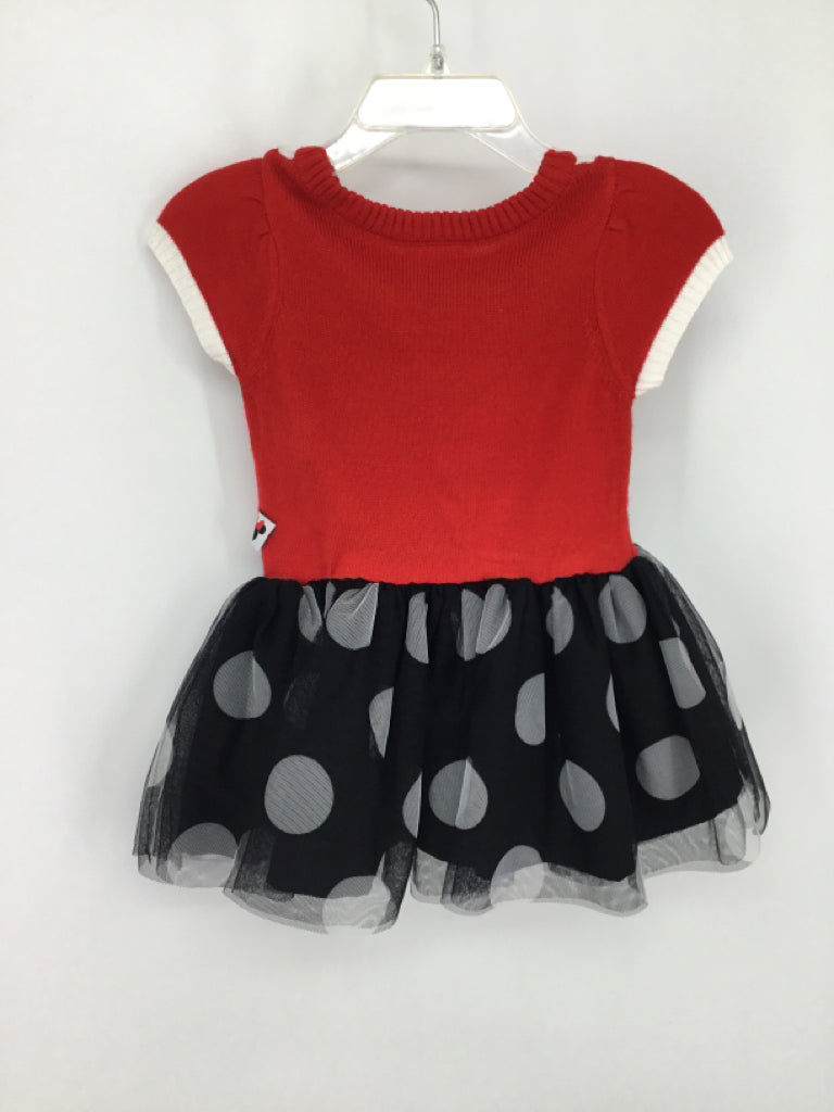 Disney Child Size 12 Months Red Dress - girls