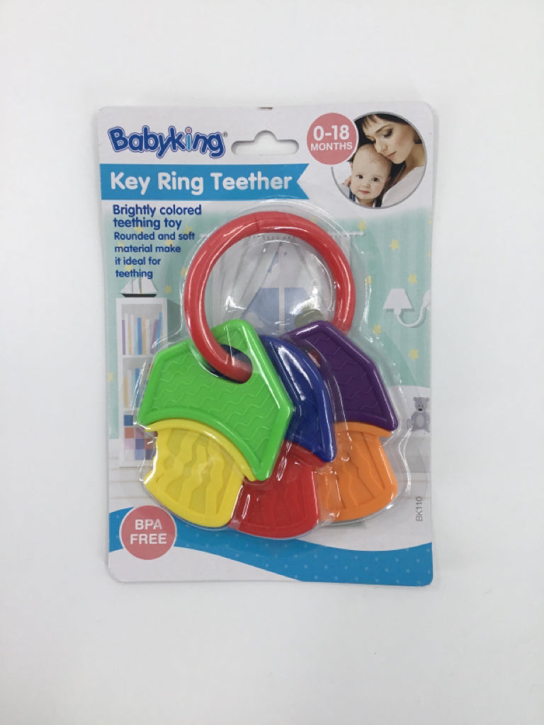 Baby King Key Ring Teether