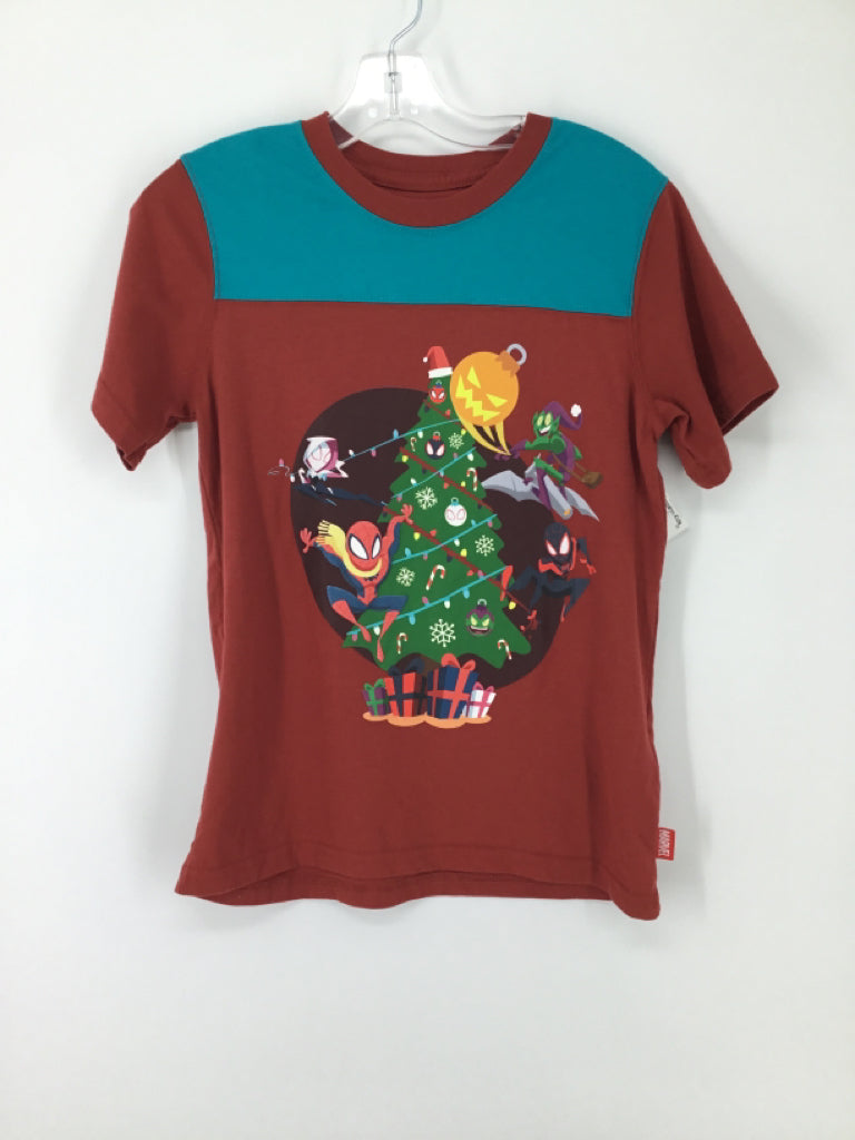 Marvel Child Size 9 Brown Christmas T-Shirt