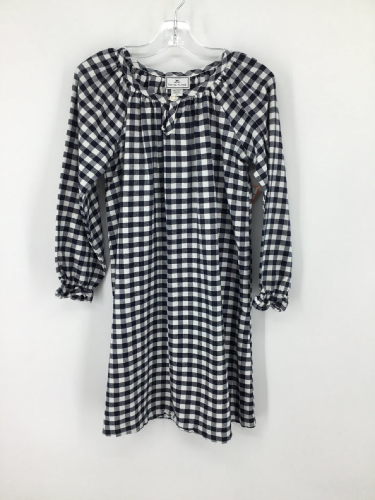 Petite Plume Child Size 10 Navy Pajamas - girls