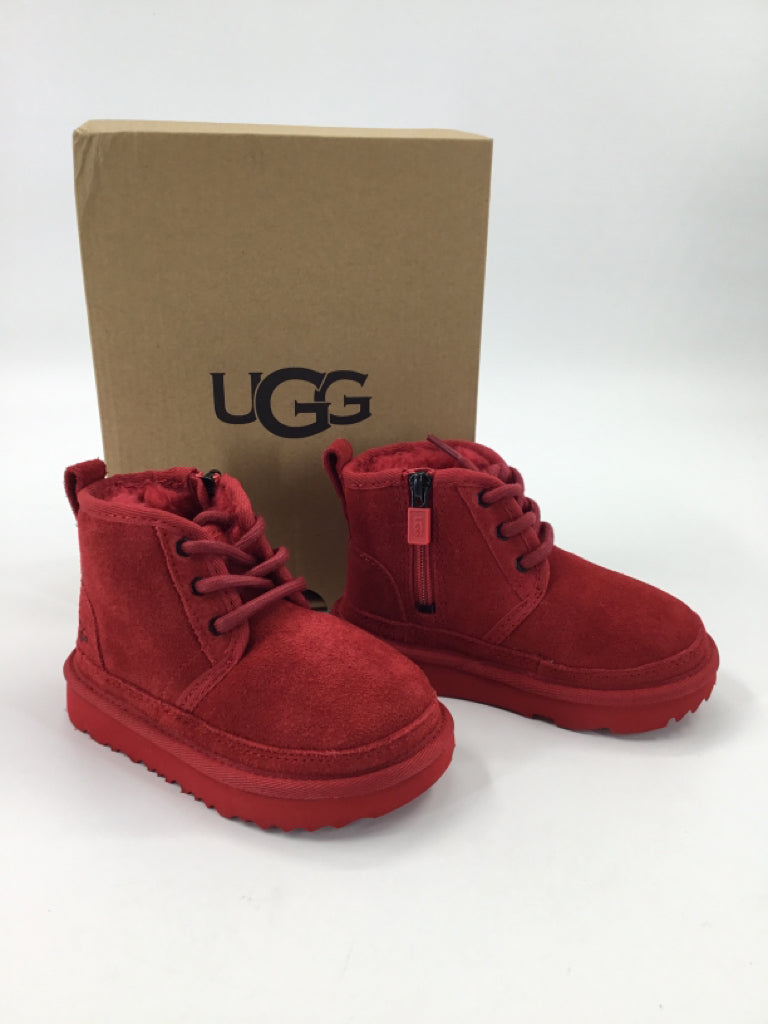 Ugg Neumel II Child Size 8 Toddler Red Boots