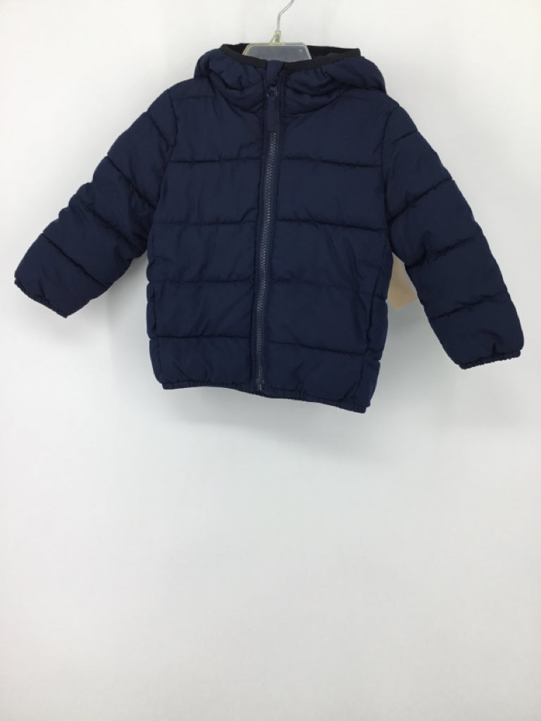 Childrens Place Child Size 2 Navy Solid Outerwear - boys