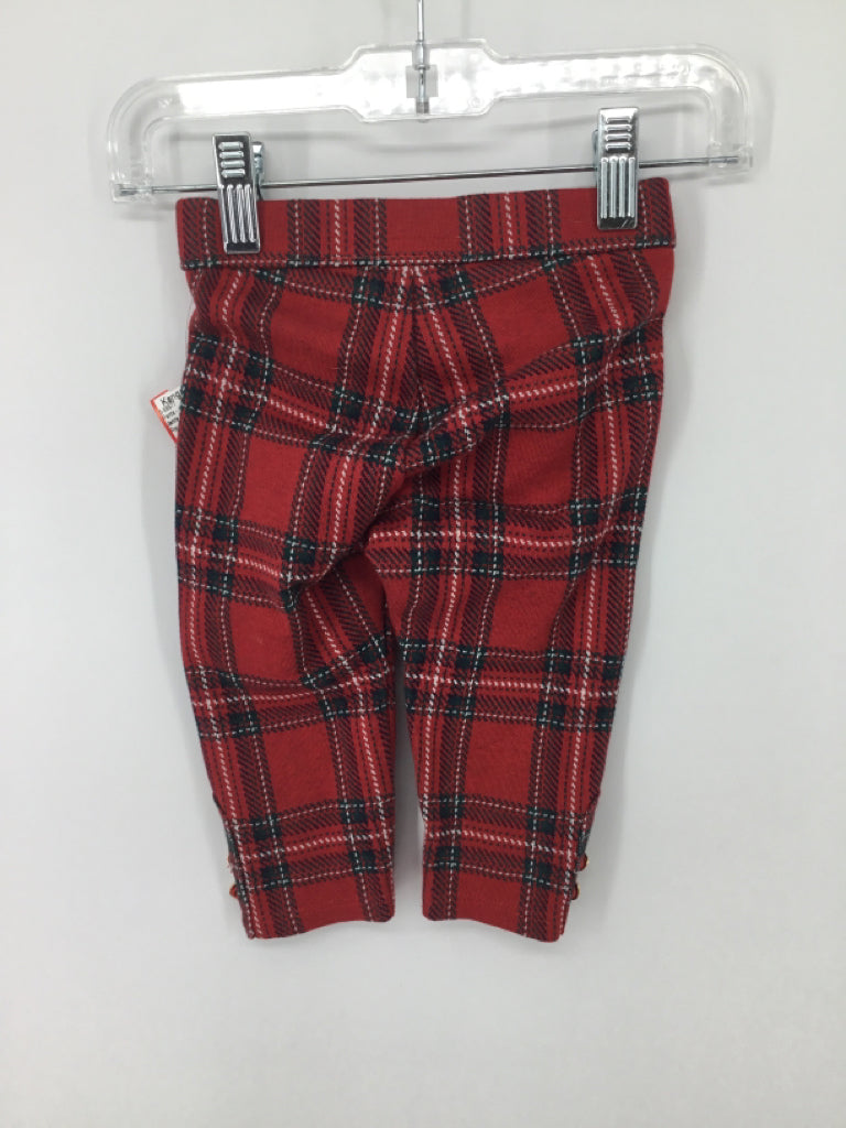 Janie and Jack Child Size 6-12 Months Red Pants - girls